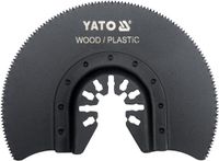 TOYA_D Yato Quick Release System - Brzeszczot Okrągły - Voor Zachte Materialen - Universele Compatibiliteit - HCS