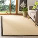 Safavieh Natural Fiber Collection NF801A Rond tapijt van hoogwaardig jute, handgemaakt, voor entree, woonkamer, slaapkamer, keuken, 3 x 3 m