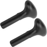 Wan GmbH Poignée de pagaie - Accessoire de kayak - Confort de sport nautique - Conception en T ergonomique - Tige de 24 mm - Noir