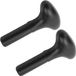 Wan GmbH Poignée de pagaie - Accessoire de kayak - Confort de sport nautique - Conception en T ergonomique - Tige de 24 mm - Noir