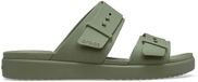 Crocs Brooklyn Buckle Sandale Vert UE 41-42 Femme