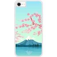 Apple Siliconen hoesje compatibel met iPhone 6, iPhone 6S Mount Fuji