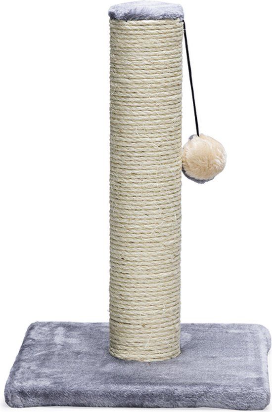 Beeztees Gina Krabpaal Mini - Grijs - 30x30x45cm