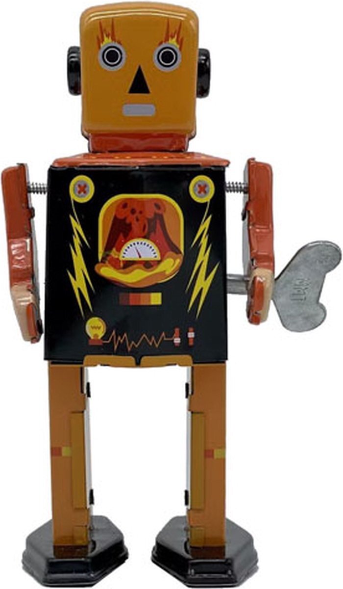 Mr & Mrs Tiny Mr&Mrs Tin - Vulcano Bot - Speelgoed Robot - Limited Edition