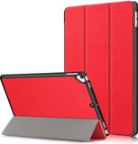 Apple iPad 10.2 2019/2020 / 2021 Hoesje Tri-Fold Book Case Rood