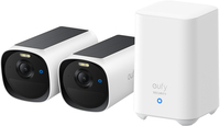eufy Security eufyCam E40 2-Cam Set (HomeBase 2) - Draadloze Outdoor Beveiligingscamera - 2K - Wit