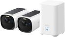 eufy Security eufyCam E40 2-Cam Set (HomeBase 2) - Draadloze Outdoor Beveiligingscamera - 2K - Wit