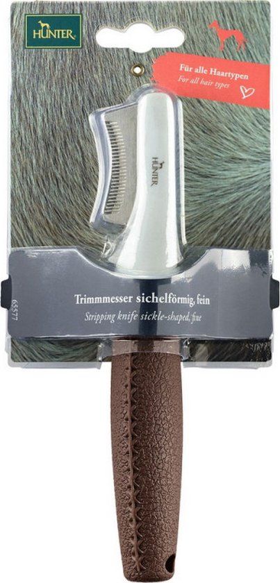 Hunter Dematteerkam Halvemaanvormig Mes