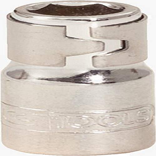 KSTools 918.1422 1/4" CHROMEplus Bit adapter socket, voor bits 1/4 "met borgring