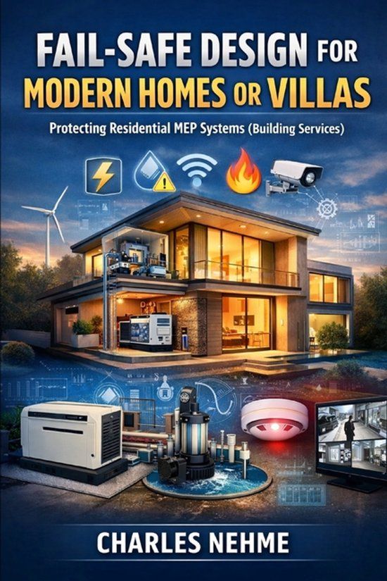 FAIL-SAFE Independently Published FAIL-SAFE DESIGN FOR MODERN HOMES AND VILLAS Protecting Residential MEP Systems Paperback