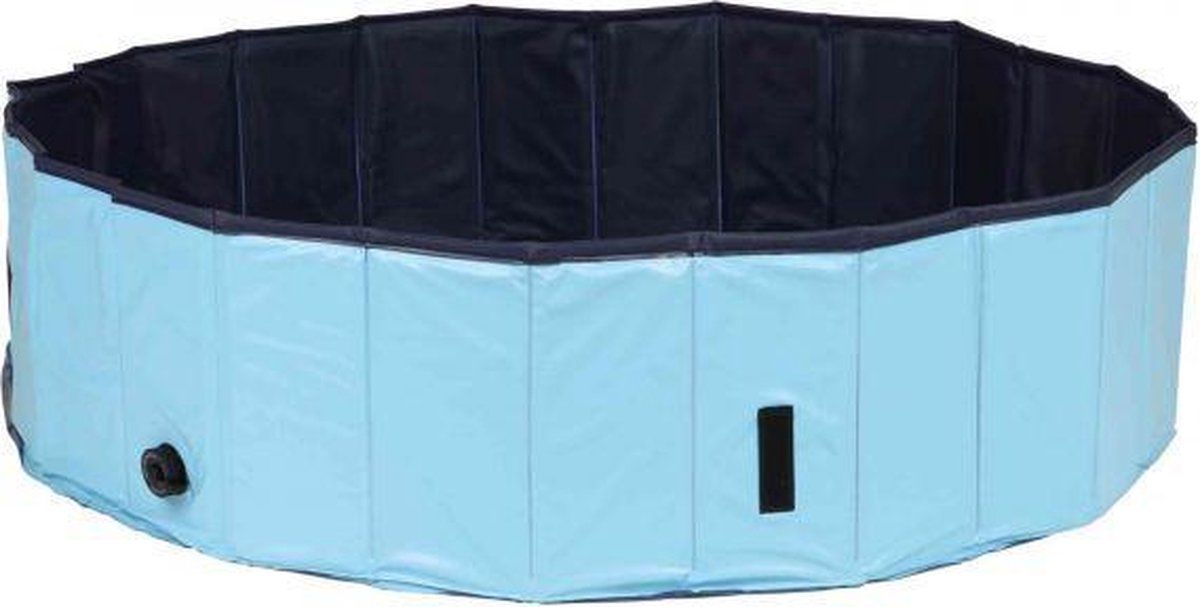 TRIXIE Hondenzwembad Lichtblauw/Blauw 70 x 70 x 12 cm