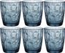 Bormioli Rocco Tumbler drinkglazen - 18x - blauw - 300 ml