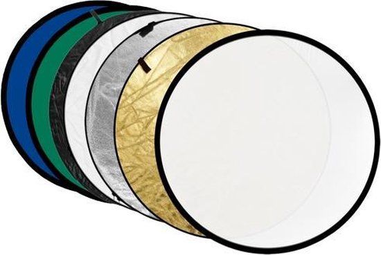 Godox 7-in-1 Gold Zilver Black White Translucent Blue Green - 80cm