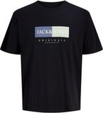 JACK&JONES JWHFREDERIKSBERG BOX TEE SS SN Heren T-shirts Zwart Katoen M