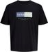 JACK&JONES JWHFREDERIKSBERG BOX TEE SS SN Heren T-shirts Zwart Katoen M