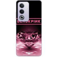 Oppo A80 zwartroze diamant noir et rose Maniacase