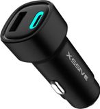 48W PD + QC 3.0 chargeur de voiture avec ports USB-A et USB-C
