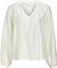 Object Blouse Objheidi L/s Lo V-neck Top Noos 23045697 Cloud Dancer W34