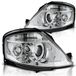 Citroën phares LED angel eyes, chromé