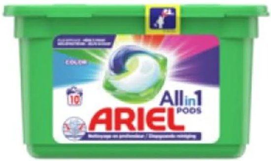 Ariel All in 1 Pods Color - 10 Wasbeurten - 238g