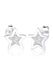 Elli - Oorbellen - Dames Stermotief met Emaille in 925 Sterling Zilver - Dames