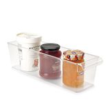 Metaltex koelkast organizer klein transparant