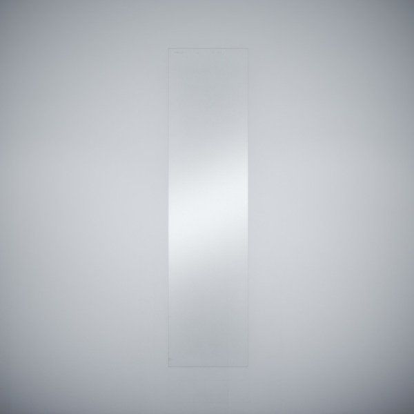 Wiesbaden Slim glaswand 50x200cm met 8mm helder nano glas zonder profiel en stabilisatiestang 20.3450