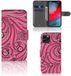 B2Ctelecom Apple iPhone 11 Pro Hoesje Swirl Pink