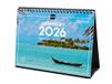 Finocam - Tafelkalender 2026 Maandoverzicht januari - december 2026 + sep - december 2025 (4 maanden) verlaagd | Kalender 2026 | Paradijselijke landschapsfoto's - Catalaans