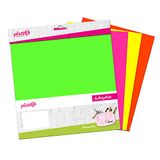 plottiX 101898 strijkfolie, meerkleurig, 30 x 30 cm