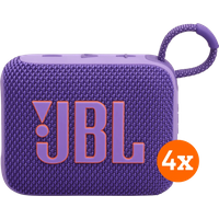 JBL Go 4 Paars 4-pack