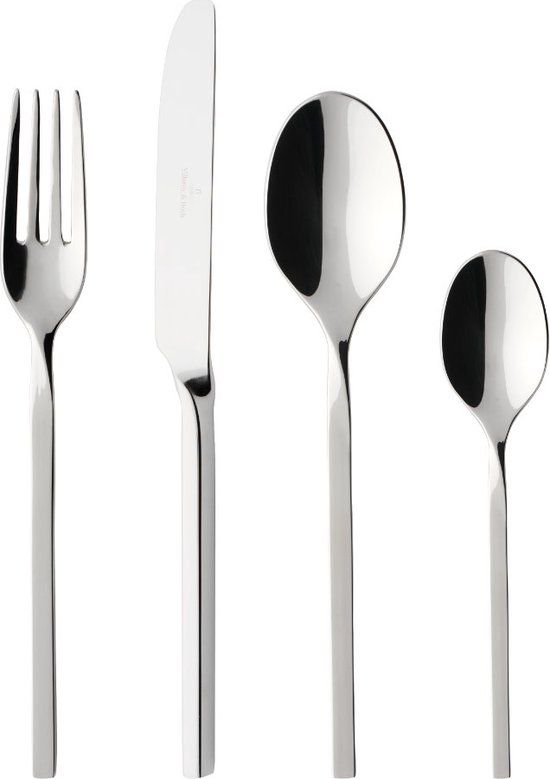 Villeroy & Boch NewWave Bestekset - 24-delig - Zilver