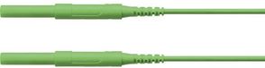 Schützinger Câble de mesure de sécurité Fiche 4 mm Fiche 4 mm 200,00 cm Vert 1 pièce(s)