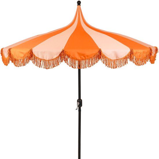 Mica Decorations Kim Stokparasol Oranje - Ø235 x 238 cm