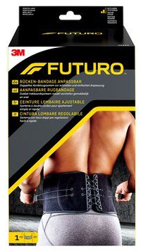 Futuro Back Support - Black - Adjustable - Male - Adult