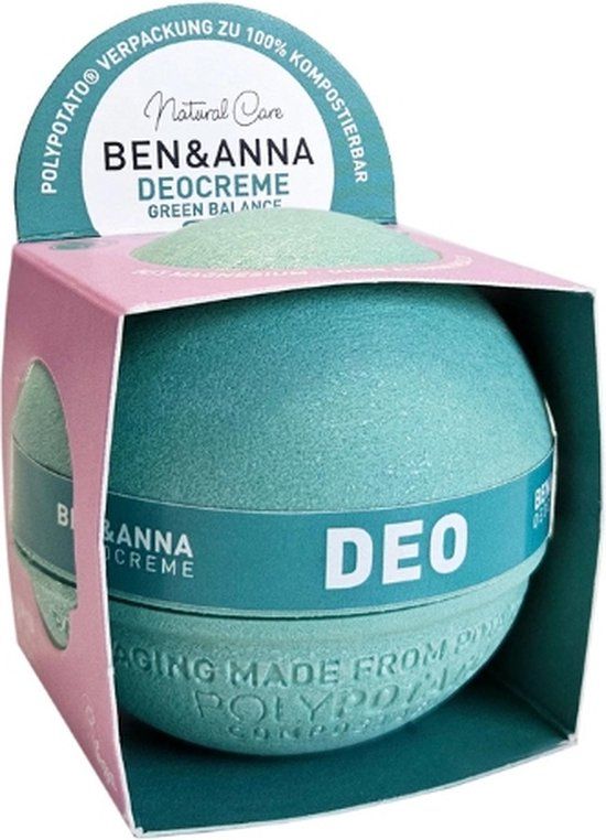 Ben & Anna Green Balance Deocrème - 40 ml