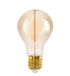 EGLO E27 Ledlamp dimbaar in standen | gloeilamp om te dimmen met lichtschakelaar, vintage lamp amber, 2 watt, 100 lumen, warmwit, 1800 K, Edison-lamp A60, Ø 6 cm