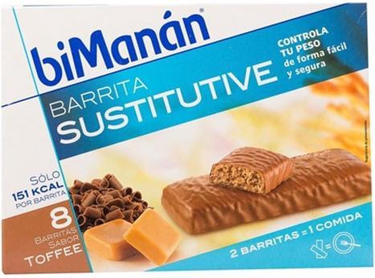 Bimanan Bimanan Toffeebars 8uds