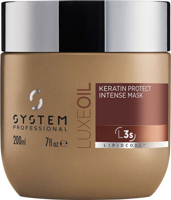 System Professional LipidCode System Professional - LuxeOil Keratin Protect Intense Haarmasker 200 ml