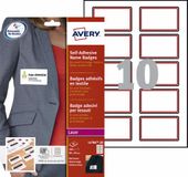 Avery Zweckform L4786-20 Naamplaatje (b x h) 85 mm x 50 mm 200 stuk(s)