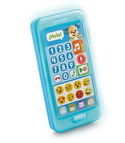 Fisher-Price Mattel FPR17 leertelefoon met hond, speelgoed voor baby's + 1 jaar, verschillende kleuren/modellen