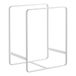 Yamazaki 2268 TOWER Dish Organiser, white, Steel/Silicone, 11.5 x 16 x 20 cm