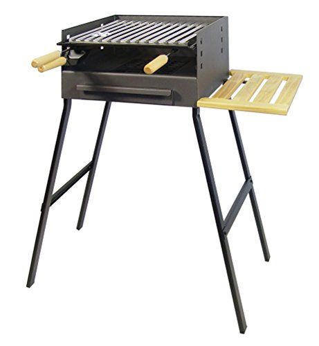 IMEX EL ZORRO 71420 grillrooster roestvrij staal 75 x 44 x 24 cm, zwart