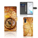 B2Ctelecom Samsung Galaxy Note 10 Flip Cover Kompas