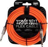 Ernie Ball 6421 Flex Cable Gitaarkabel Oranje 6 Meter