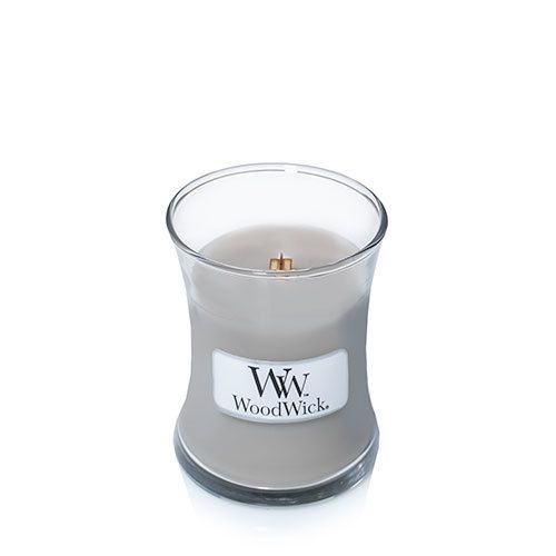 WoodWick 98106 Geurkaars - Amber, Muskus, Vetiver - Grijs - 1 stuk