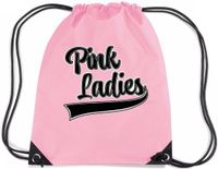 Bellatio Decorations Rugzak Grease Pink Ladies - 45 x 33 cm - roze