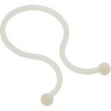 InLine 59966S Twist Kabelbinders, 26-30 mm, 100 stuks, naturel