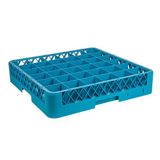 Vaatwasserrek met 36 delen, beker, 50 x 50 x 10 cm, blauw