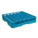 Vaatwasserrek met 36 delen, beker, 50 x 50 x 10 cm, blauw